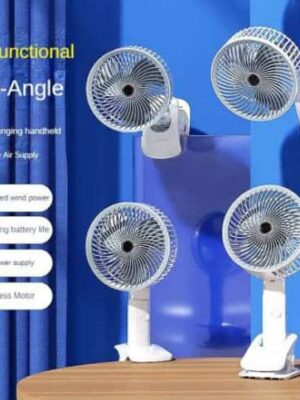 Multi Functions Rechargeable Desktop Fan