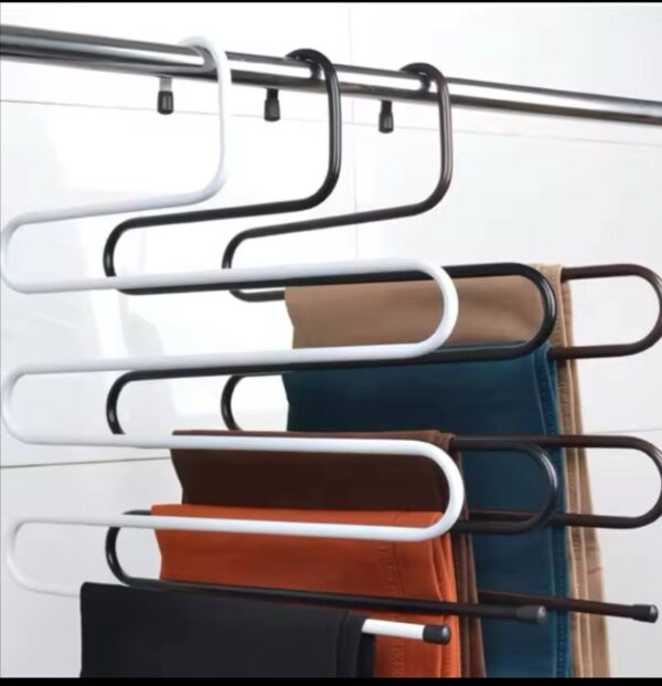 2025/03/IMG_20250329_090606_885.jpg Layers S-shaped Pants Hanger Multifunctional