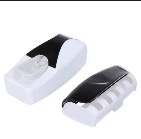 Automatic Auto Toothpaste Dispenser +Toothbrush Holder