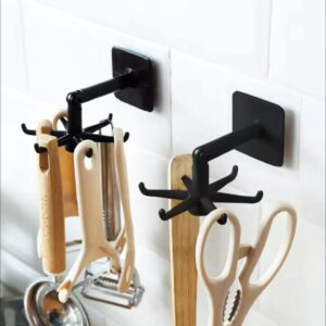 1pc 360 Degree Rotatable  Wall Mounted Hanger