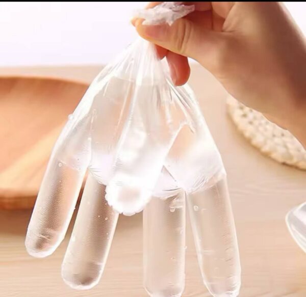 100pcs Disposable Gloves Plastic Gloves