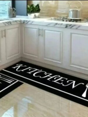 Anti slip waterproof kitchen runner 2pcs set 

3mm thickness