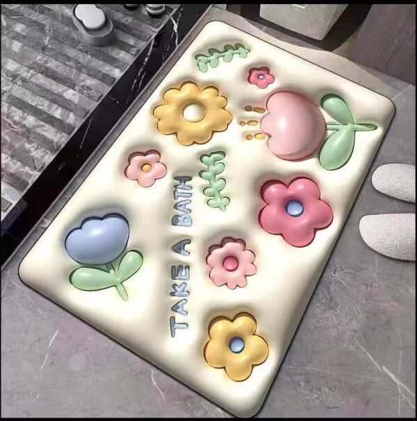 Anti slip diatom waterproof mat
Size 40*60cm