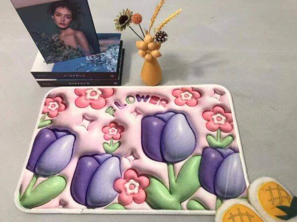 Anti slip diatom waterproof mat
Size 40*60cm