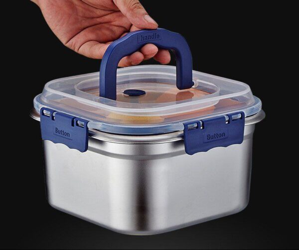 Stainless food flask with cover