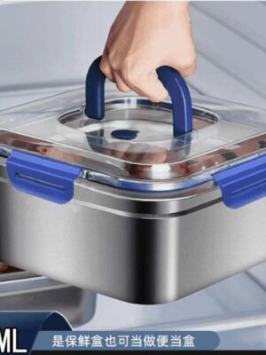 Stainless food flask with cover