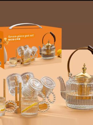 1000ML Glass Tea Pot with Tea Infuser