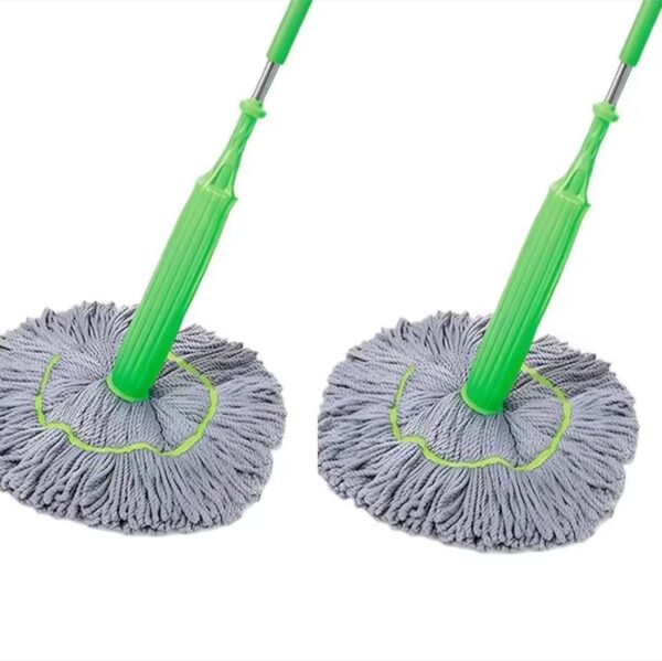 ands-Free Rotating Two-In-One Self-Twisting Mop