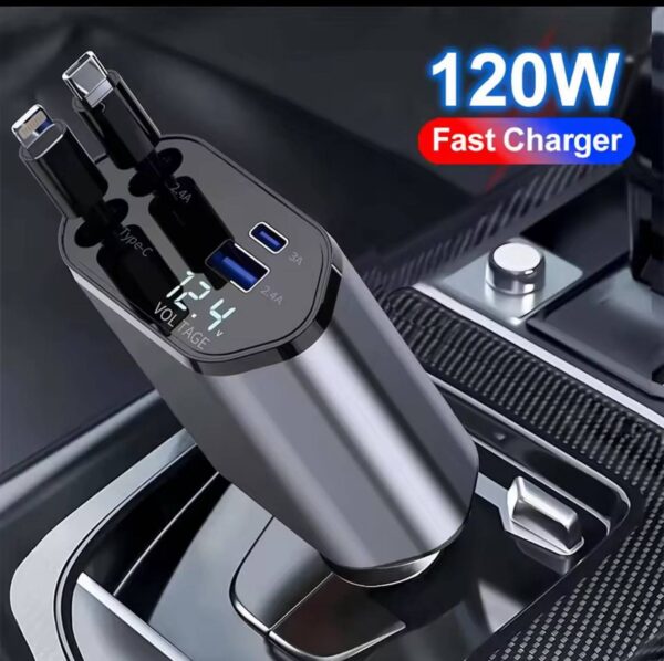 Retractable Car Charger
