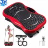 Bluetooth Vibration Plate Exercise Machine with Remote Control