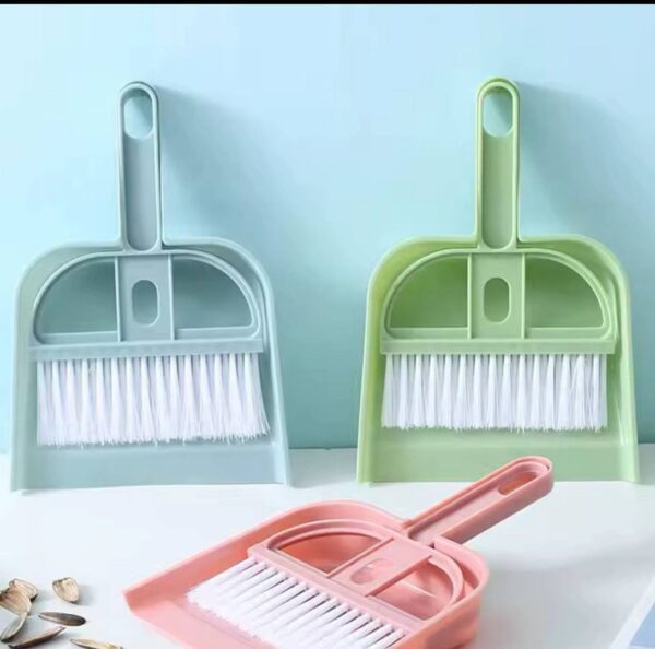 Mini Desktop Cleaning Brush Broom Dustpan  Household Cleaning Tool