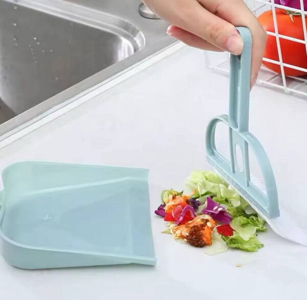 Mini Desktop Cleaning Brush Broom Dustpan  Household Cleaning Tool