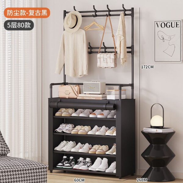 2025/07/IMG_20250722_102252_732.jpg 5 Layers New Model Multifunctional Dustproof Shoe & Hat Rack