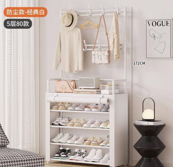 2025/07/IMG_20250722_102256_906.jpg 5 Layers New Model Multifunctional Dustproof Shoe & Hat Rack