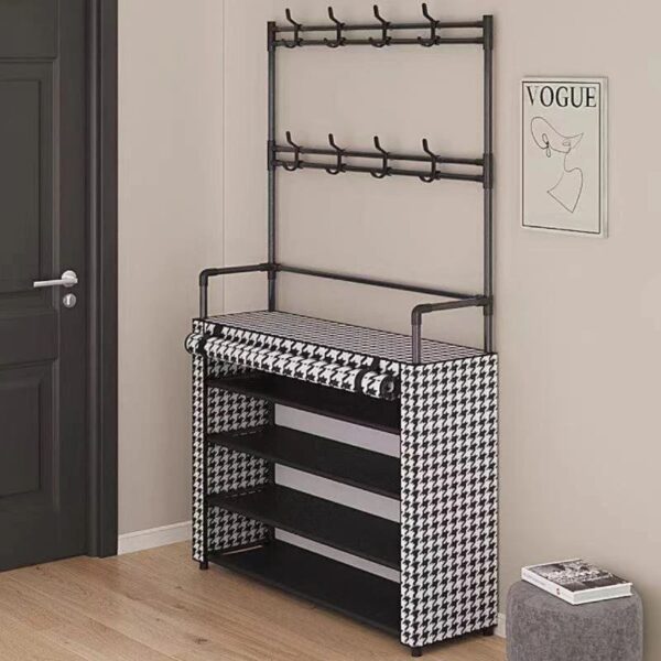 2025/07/IMG_20250722_102302_569.jpg 5 Layers New Model Multifunctional Dustproof Shoe & Hat Rack