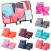 6pcs Set Travel Storage Bags