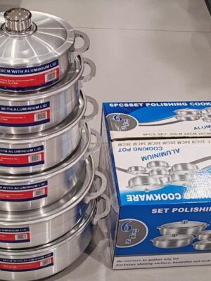 6pcs Aluminium Cookware Sets