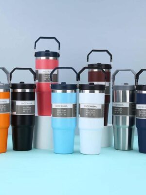 900ml Vacuum Flask with Handle