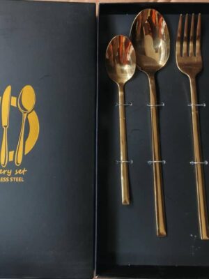 4pcs Gold Cutlery Sets