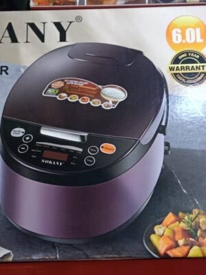 6L Sokany Electric Rice Cooker