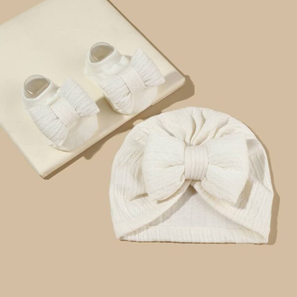 img_1957-2 Baby Bow Shoe & Head Cap