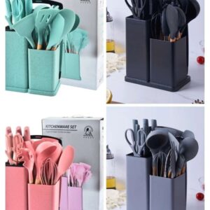 19pcs Silicone Cooking Kitchenware Sets