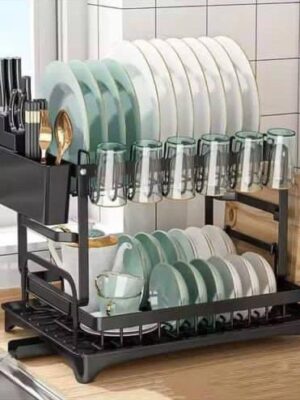 2 Tiers Dish/Plate Rack
