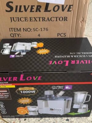 4 in 1 Juicer, Blender & Food Processor